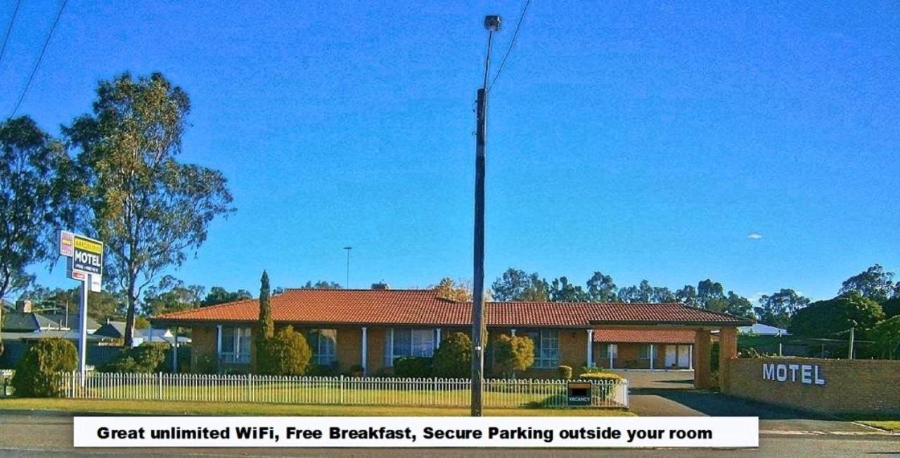 Aaron Inn Motel Narrabri Eksteriør bilde